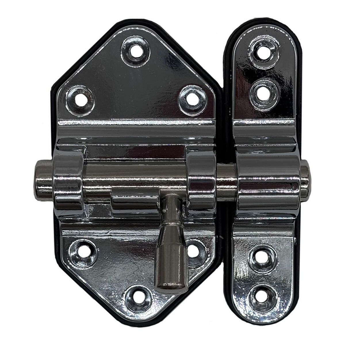 Pestillo de puerta EDM 85529 Plateado 40 mm Reforzado