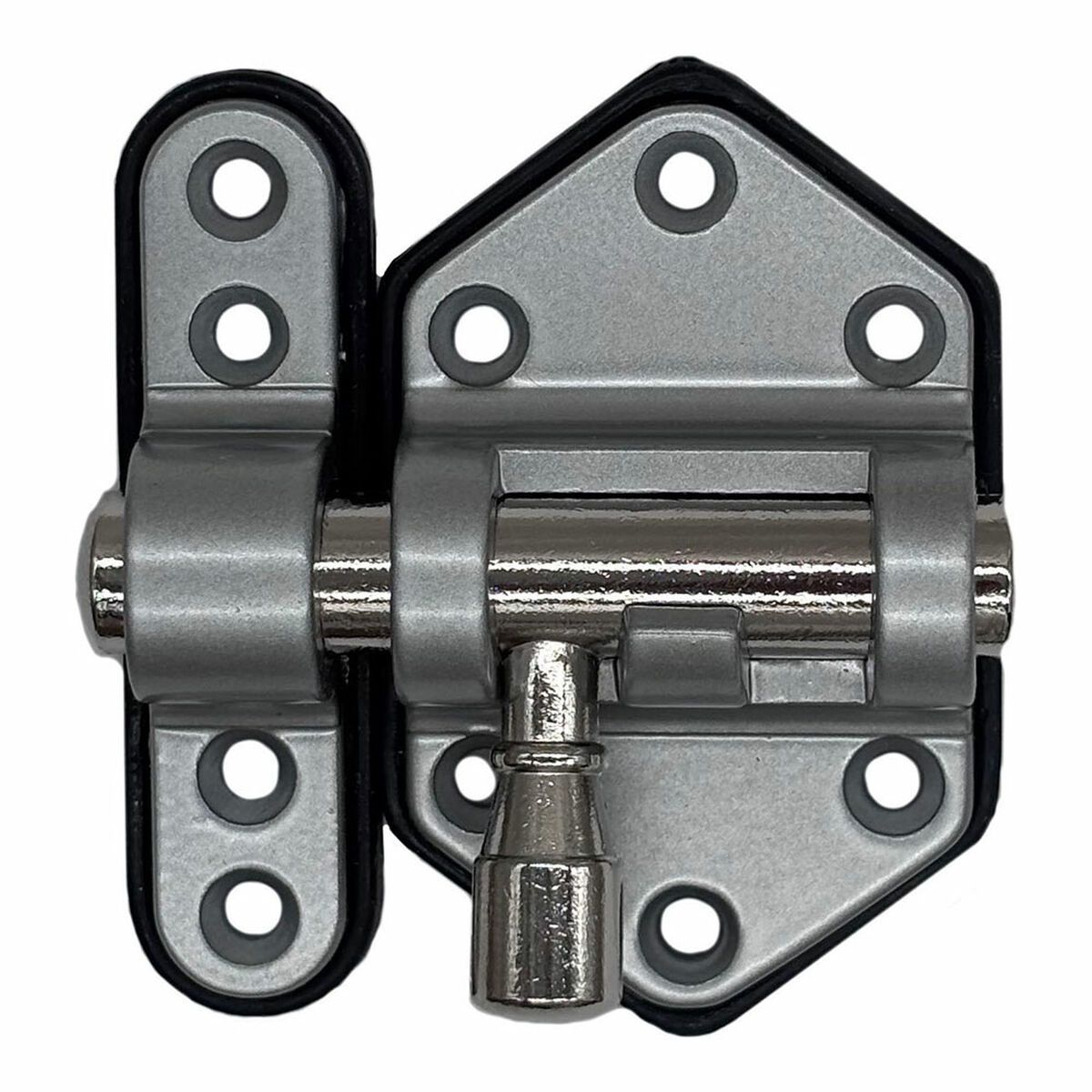Pestillo de puerta EDM 85530 Plateado 40 mm Reforzado