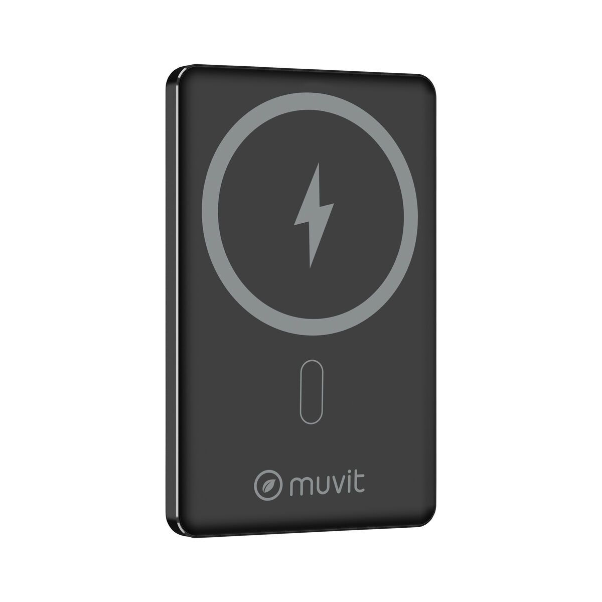 Powerbank Muvit for Change MCCHP0009 Negro Aluminio 5000 mAh