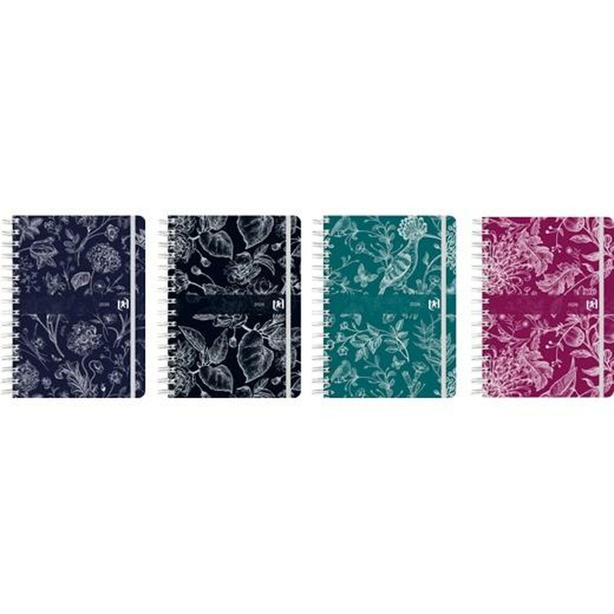 Agenda Oxford ROMANCE A5 21 x 14,8 cm 2026 (5 Unidades)