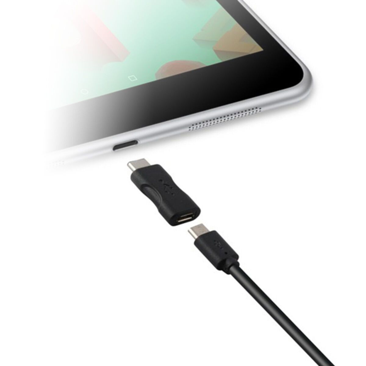 Adaptador USB 2.0 a USB-C 3.1 KSIX BXADAPC02