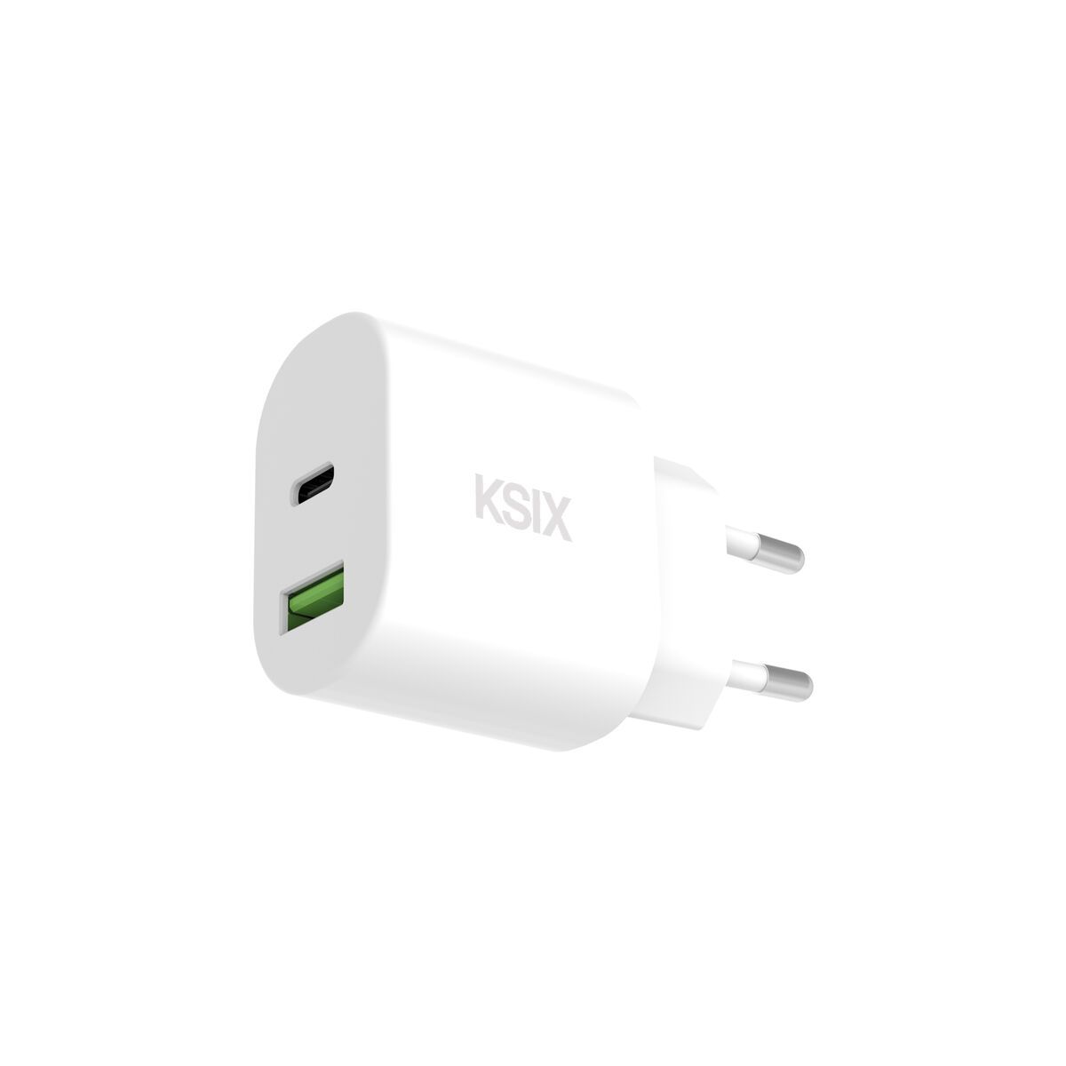 Cargador de Pared KSIX Blanco 30 W
