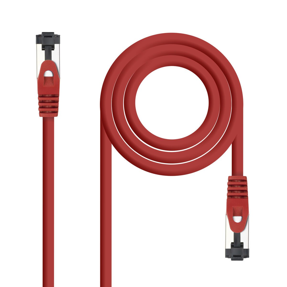 Cable USB NANOCABLE 10.20.2002-R Rojo 2 m