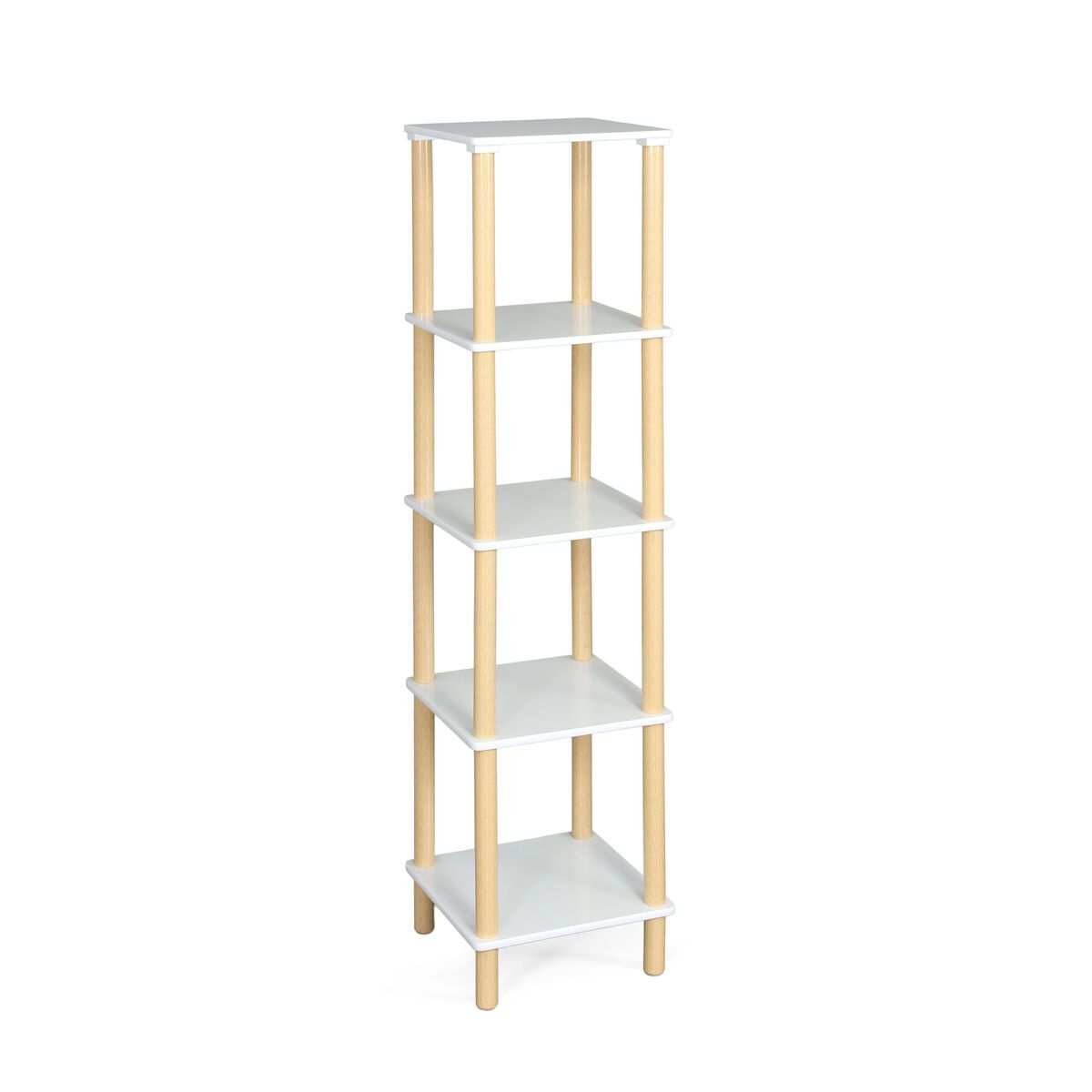 Estantería MobleKit Blanco Madera 35 x 35 x 138 cm