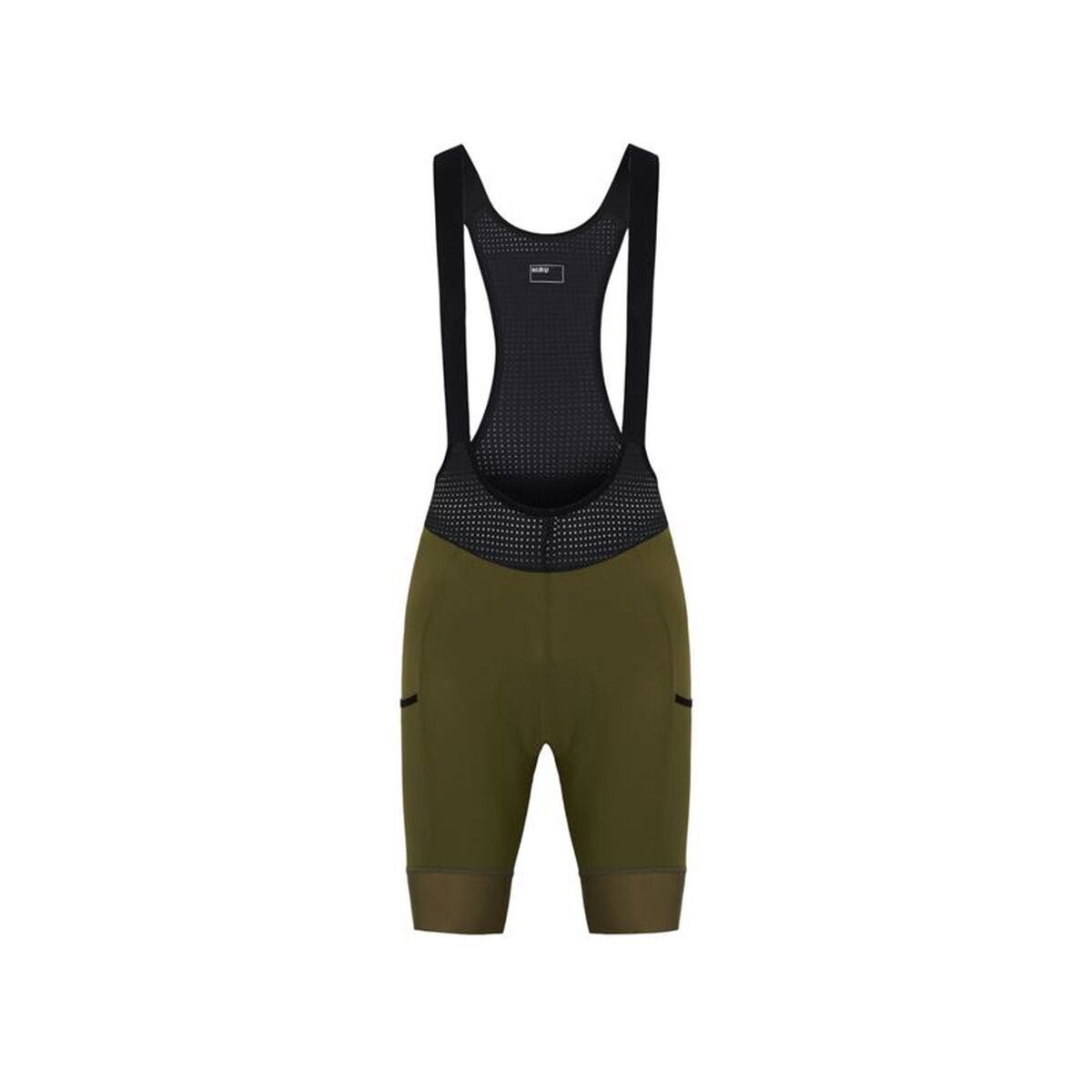 Culotte Hiru Adv Cargo Bibshort Oliva Ciclismo