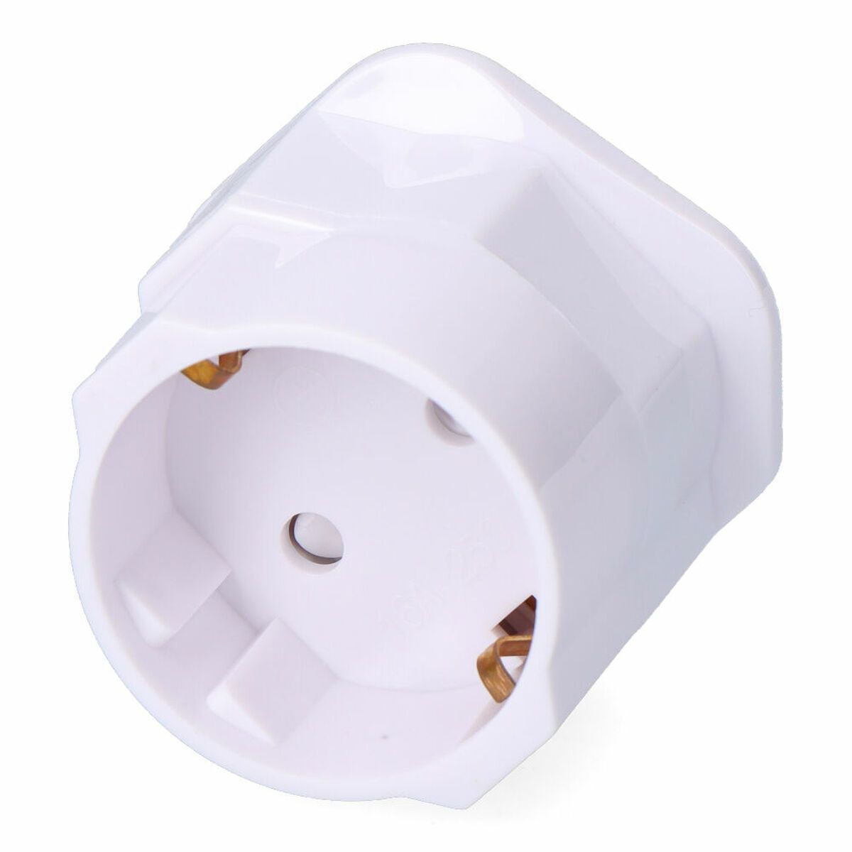 Adaptador para Enchufes F-line Blanco 13 A Enchufe EU