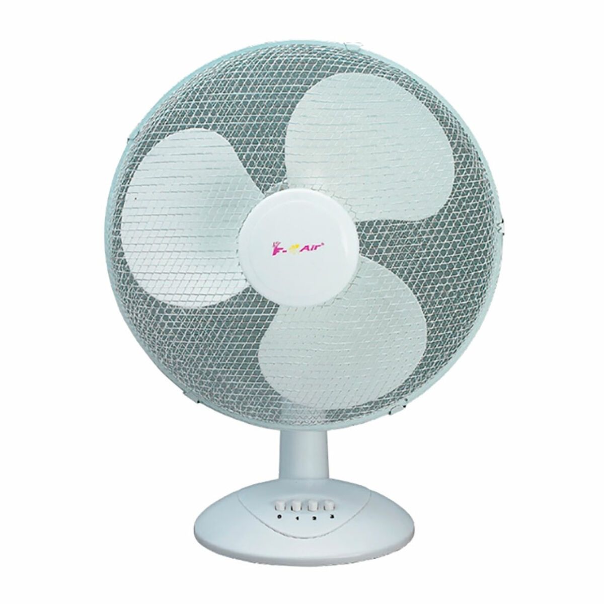 Ventilador de Sobremesa F-Air Blanco 40 W Ø 30 x 47 cm