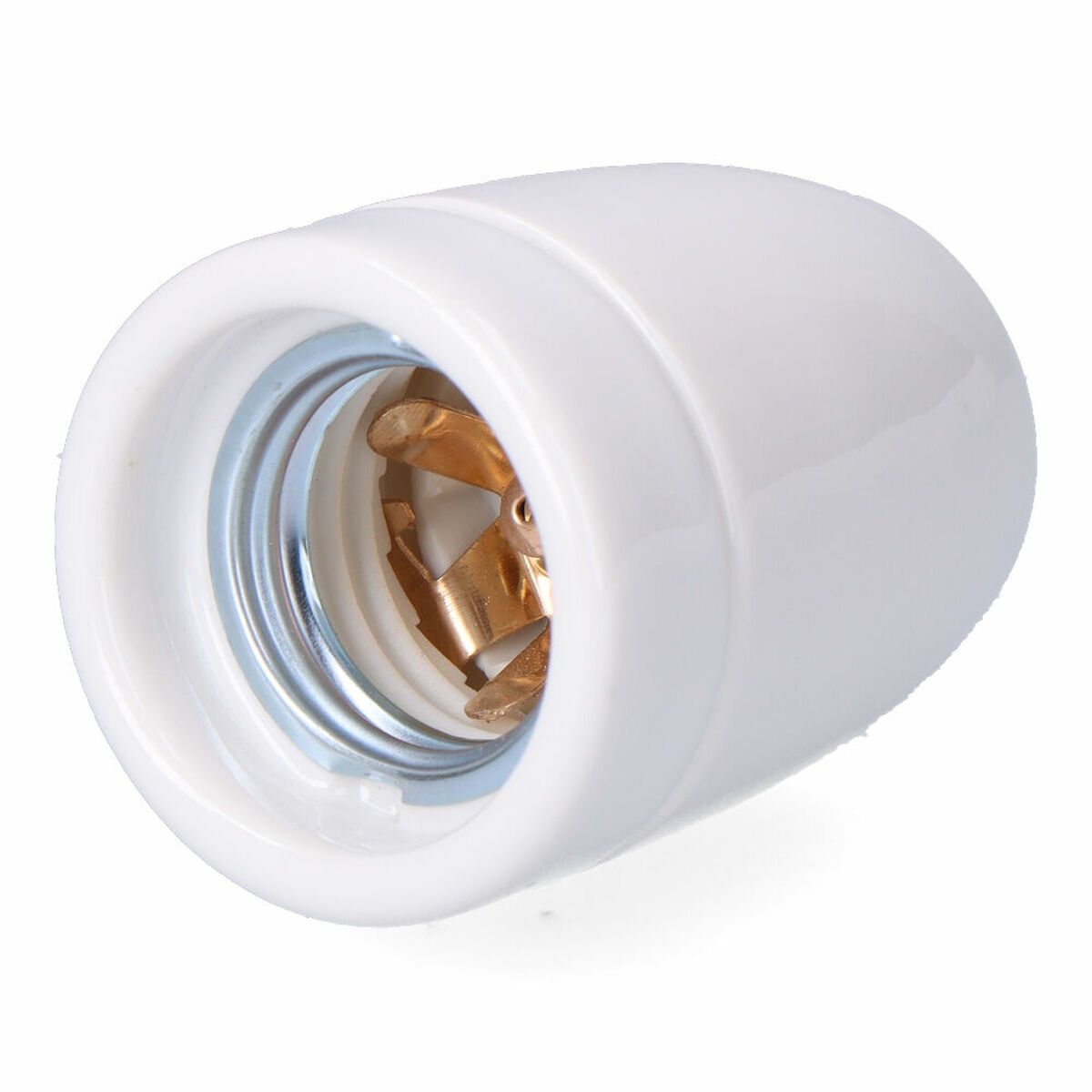 Portalámparas F-line Blanco 100 W E27 Vintage