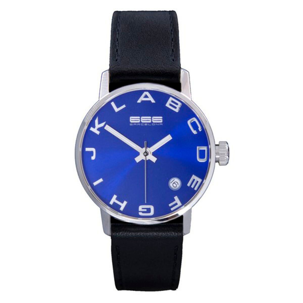 Reloj Unisex 666 Barcelona 666-274 Negro (Ø 35 mm)