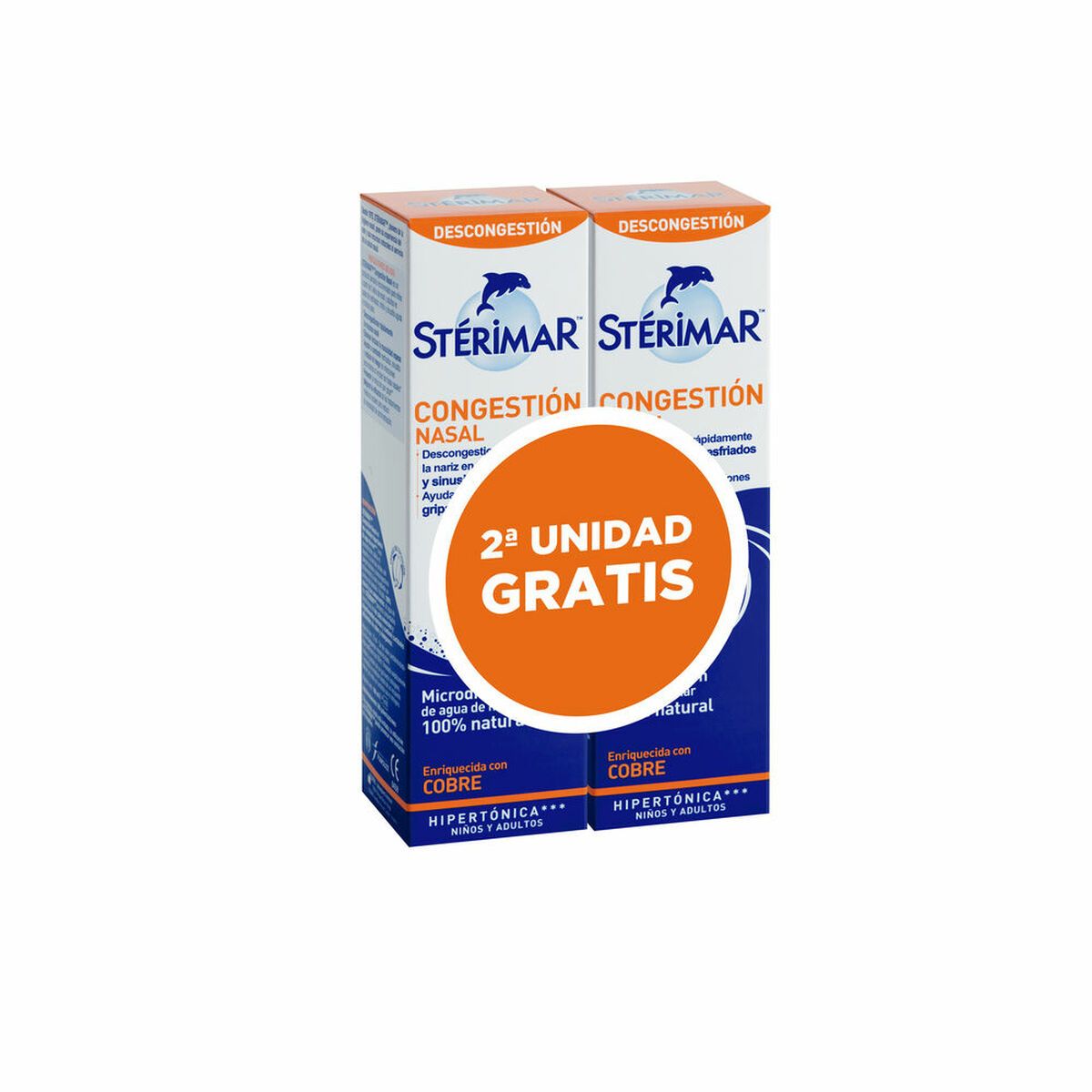Spray Nasal Stérimar CONGESTIÓN NASAL 100 ml