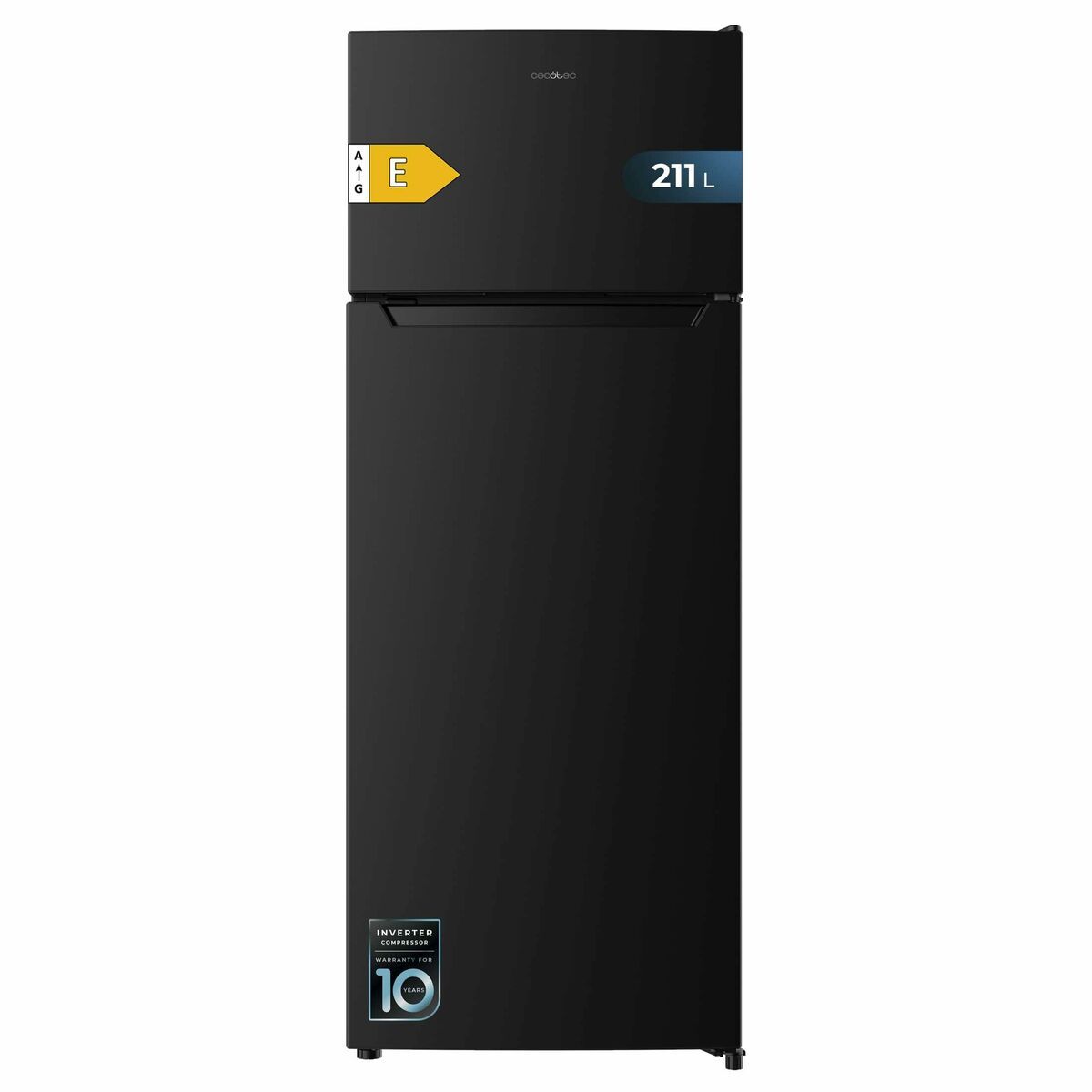 Frigorífico combinado Cecotec Bolero CoolMarket 2D 211 Negro 211 l 143 CM