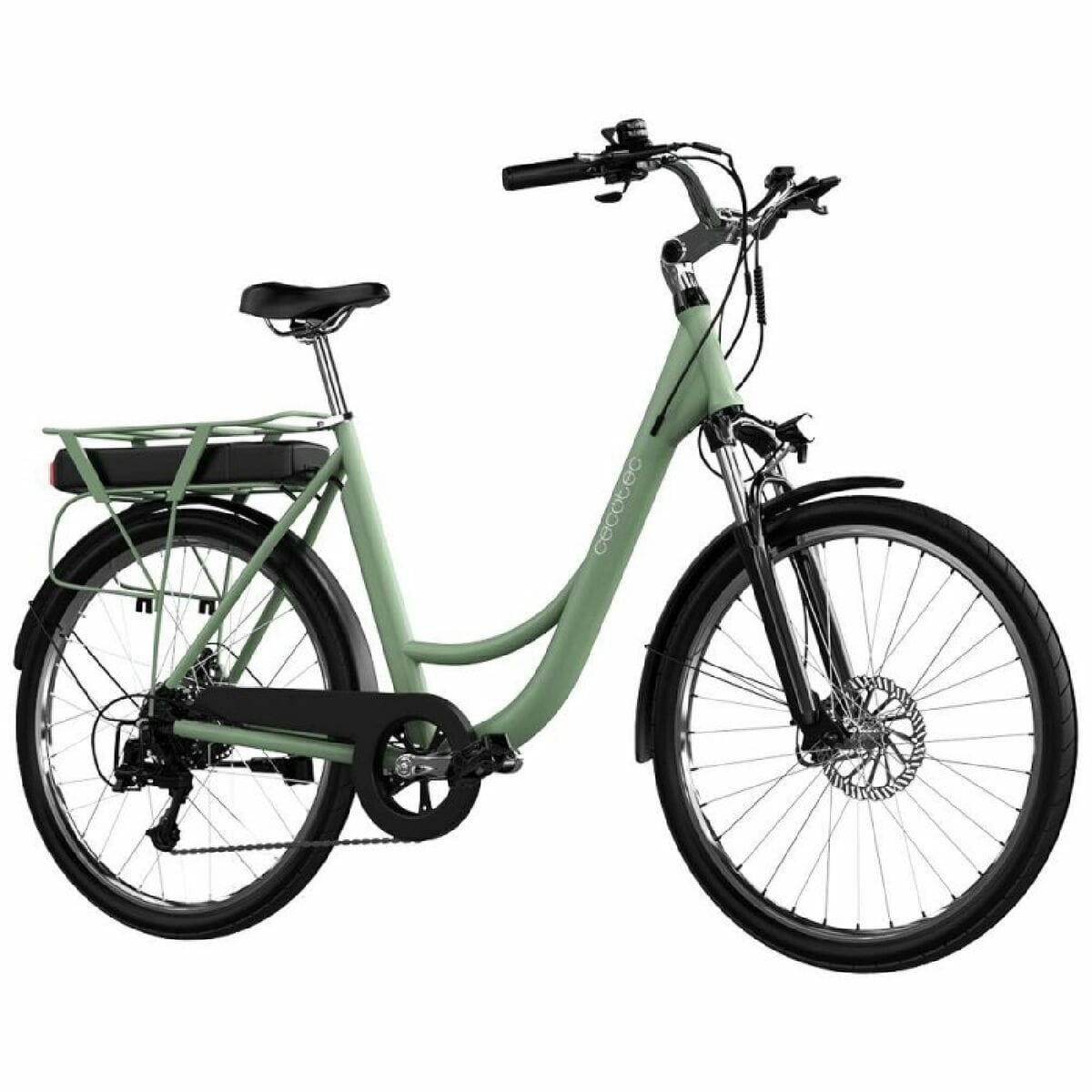 Bicicleta Eléctrica Cecotec Capital 250 W Verde