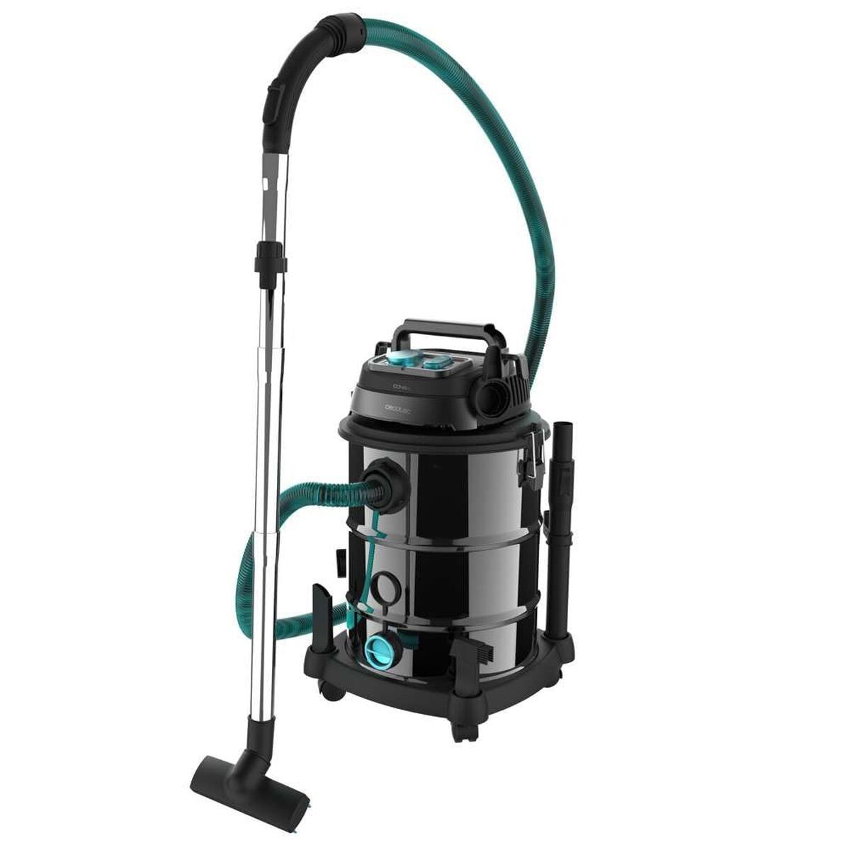 Cecotec Aspirador Conga Rockstar Wet & Dry Steel Pro Tool 1600 W 30 L HEPA Acero
