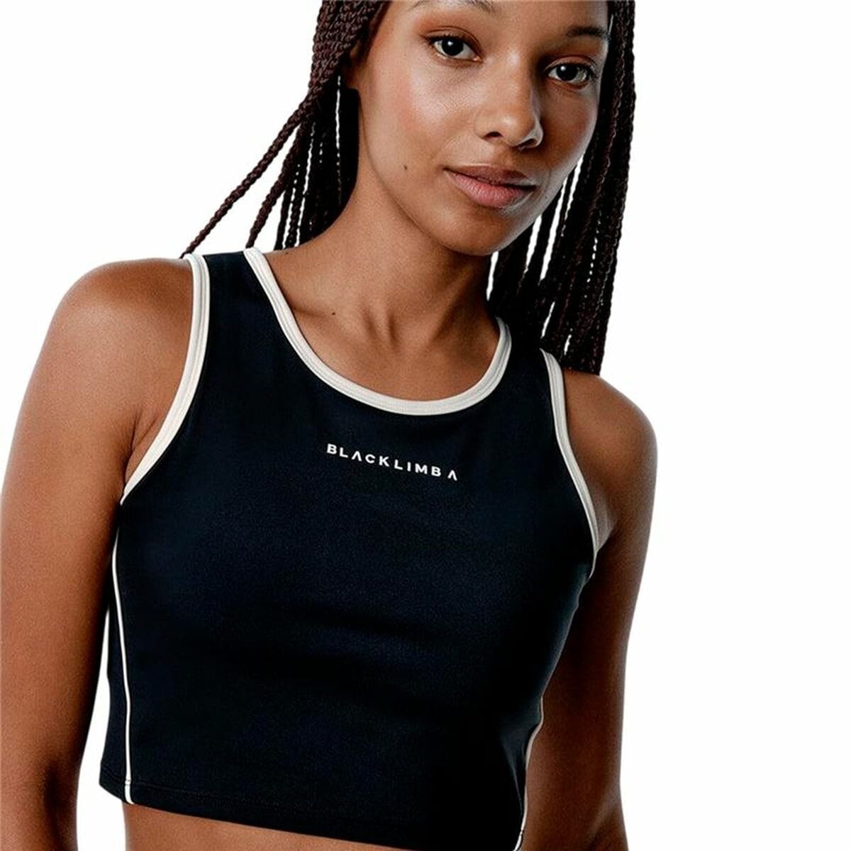 Top Deportivo de Mujer Black Limba Streamline Negro Fitness