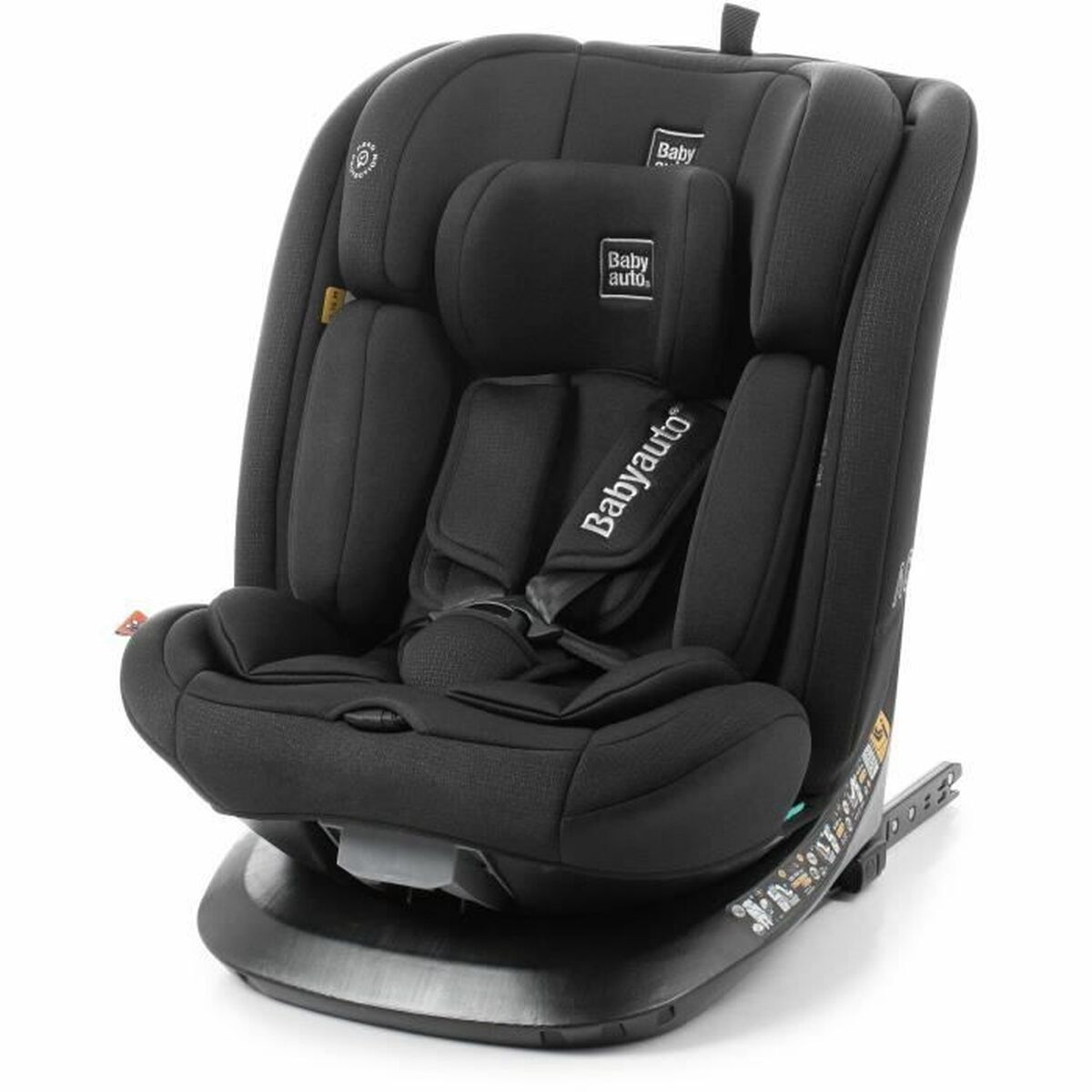 Silla para el Coche Babyauto ACROSS Negro 0 (de 0 a 10 kilos) I (9 - 18 kg) II (15-25 kg) III (22 - 36 kg) Infantil ECE R129/04