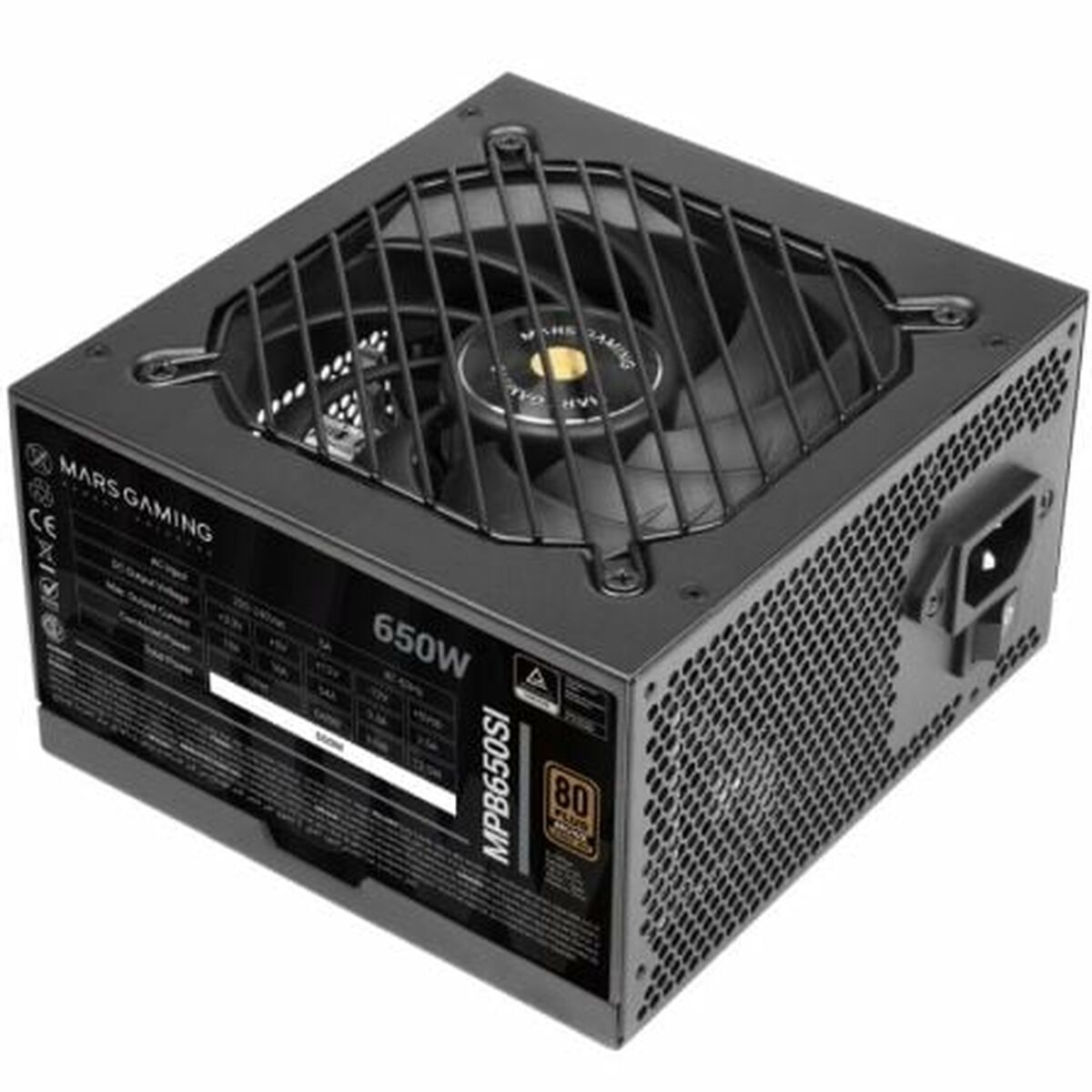 Fuente de Alimentación Mars Gaming TACMARS-MPB650SI 650 W 80 Plus Bronze