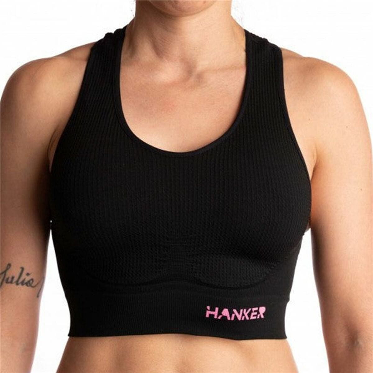 Top Deportivo de Mujer Hanker Cane Negro Running