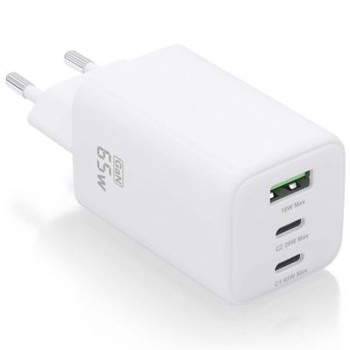 Cargador de Pared Aisens ASCH-65W3P041-W Blanco Multicolor 65 W