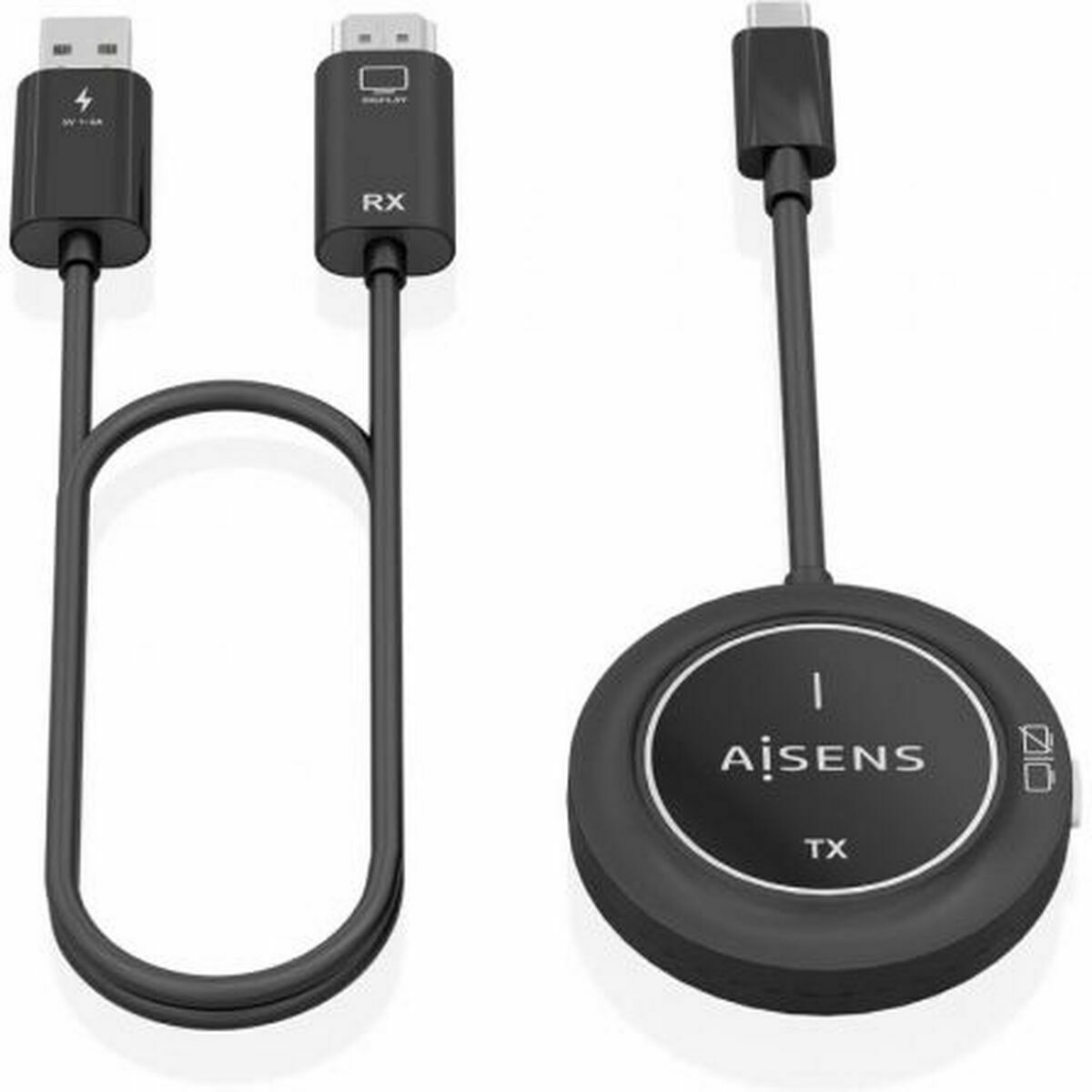 Cable HDMI Aisens ASWL-H2KC30M003-BK Negro