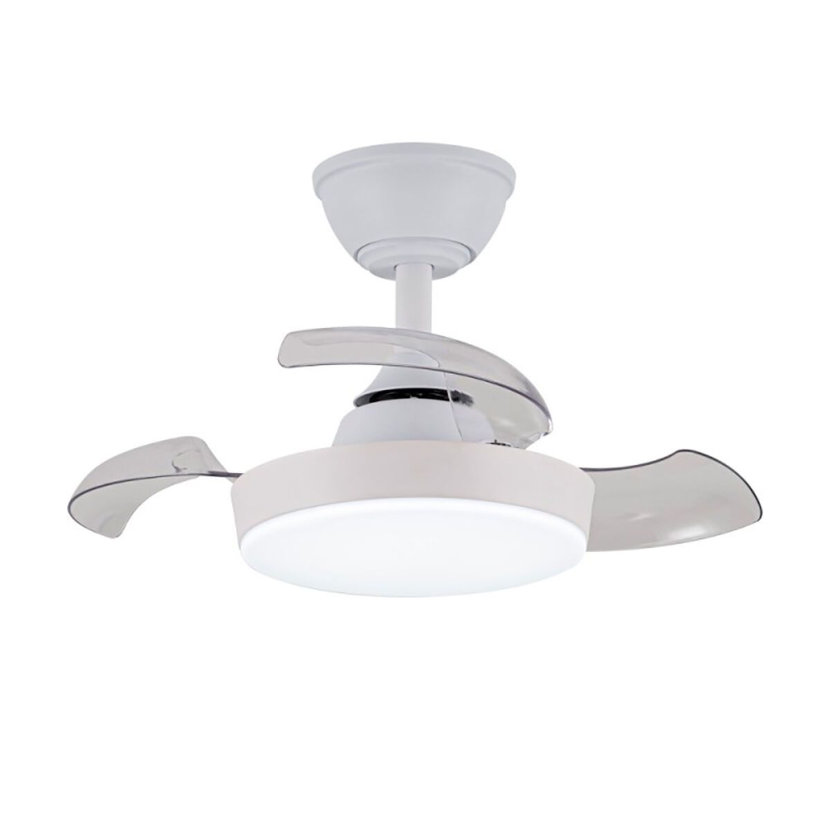 Ventilador de Techo CristalRecord Blanco Ø 55 cm