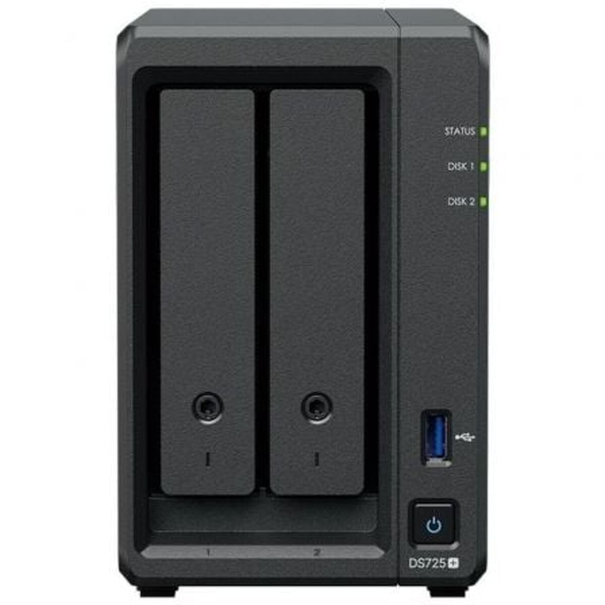 Almacenamiento en Red NAS Synology DS725+/8G Negro Quad Core