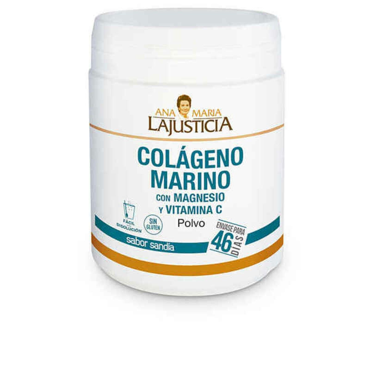 Colágeno Ana María Lajusticia COLÁGENO MARINO + MAGNESIO + VITAMINA C 135 g