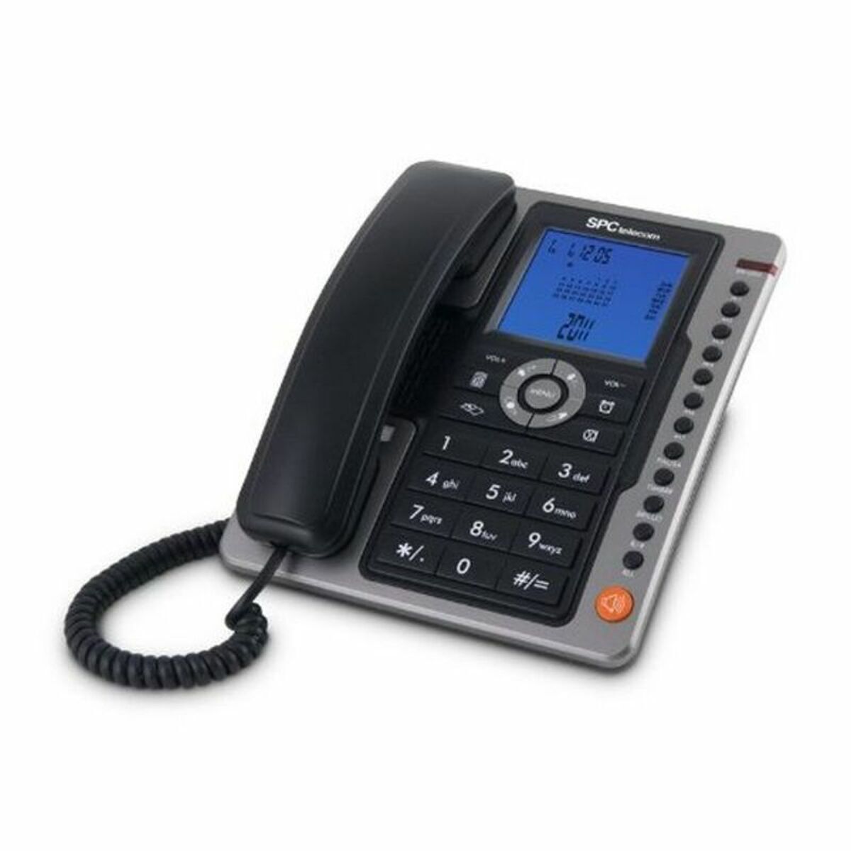 Teléfono Fijo SPC Gramo Azul Negro