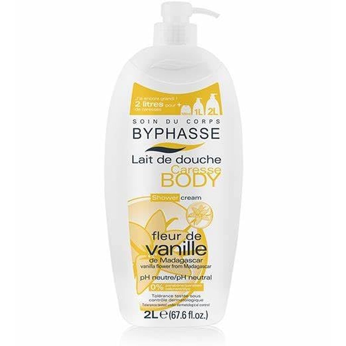 Crema de Ducha Byphasse CARESSE 1 L Vainilla
