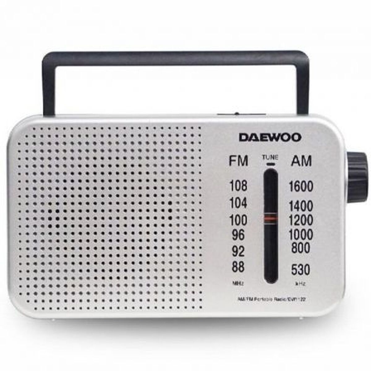Radio Portátil Daewoo DW1122 Plata