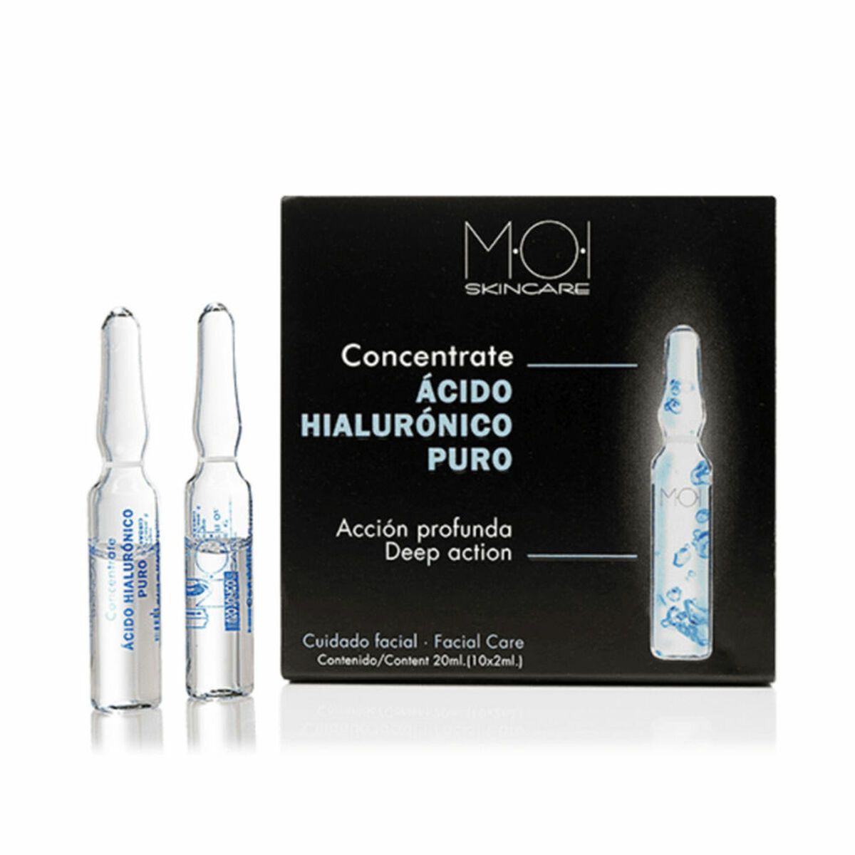 Ácido Hialurónico MOI ÁCIDO HIALURÓNICO PURO 2 ml 10 Unidades
