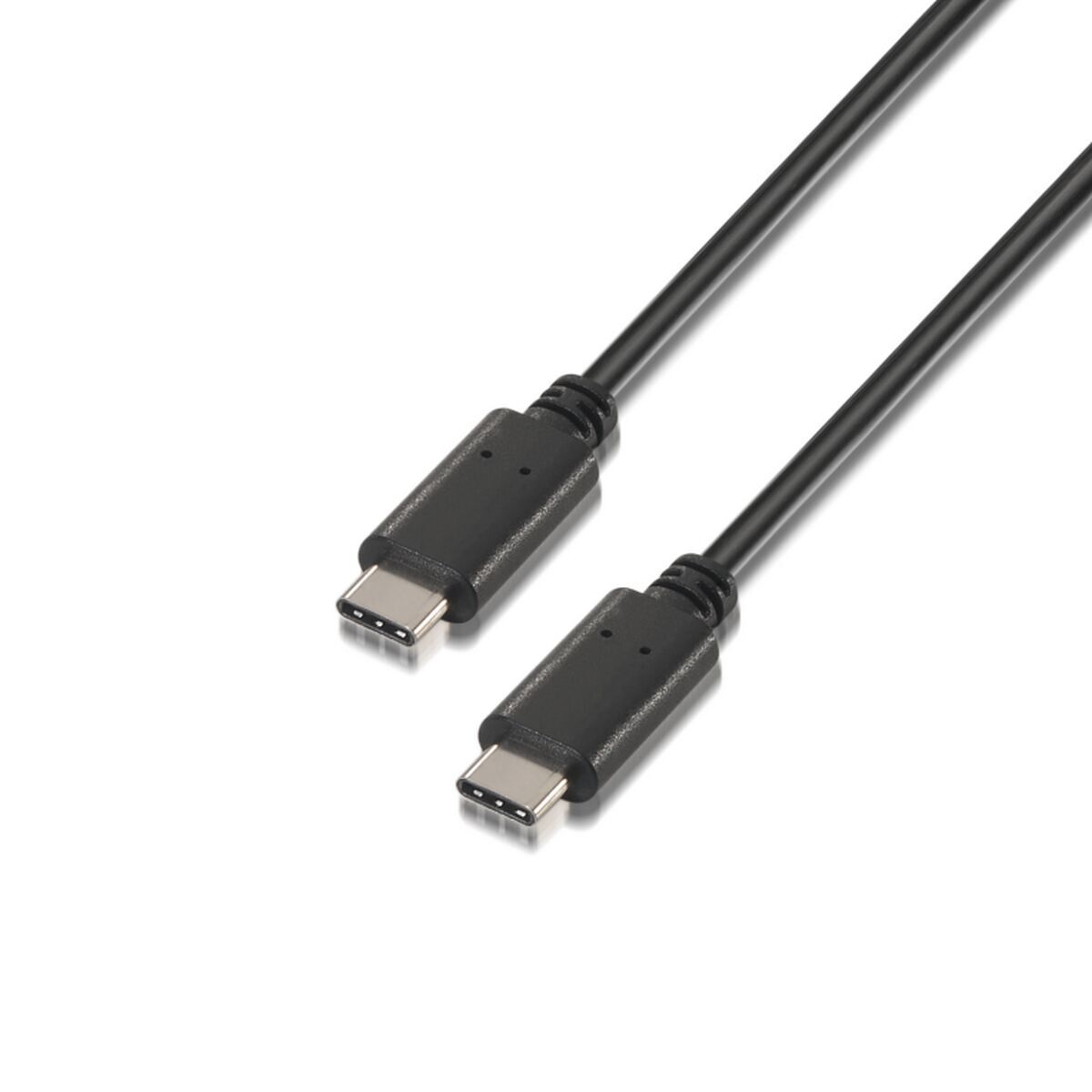 Cable de Datos/Carga con USB Aisens A107-0058 Negro 3 m