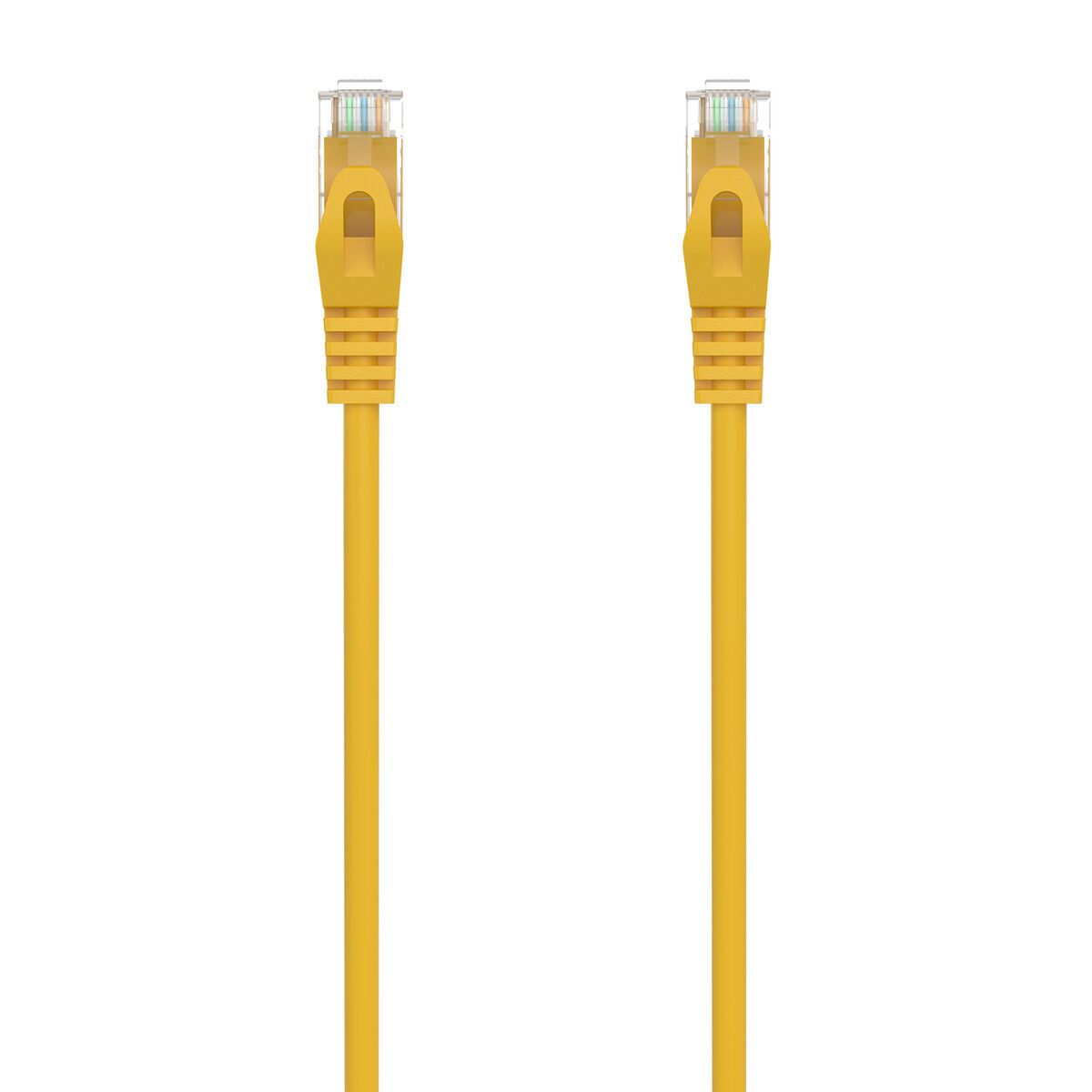 Cable RJ45 Categoría 6 UTP Rígido Aisens A145-0569 Amarillo 3 m