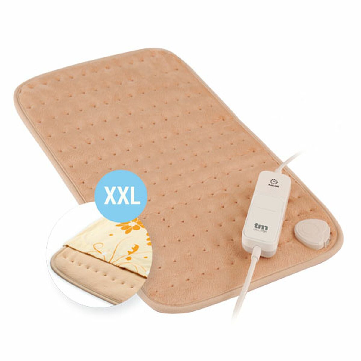 Almohadilla Eléctrica Lumbar Ajustable TM Electron 60 x 30 cm 100 W