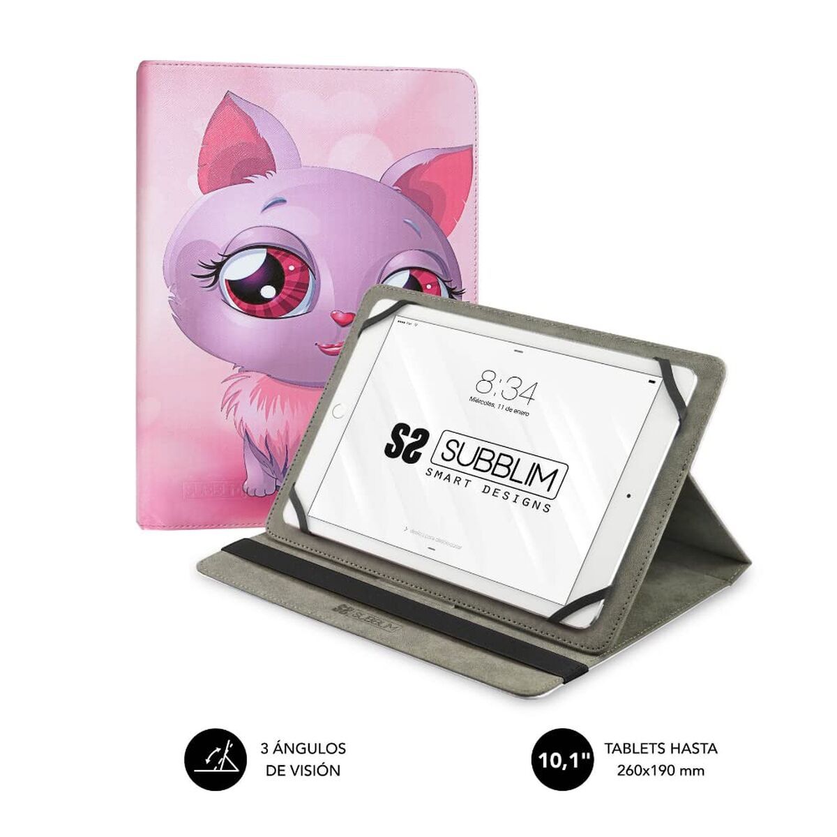 Funda para Tablet Subblim SUB-CUT-4TC002 Rosa