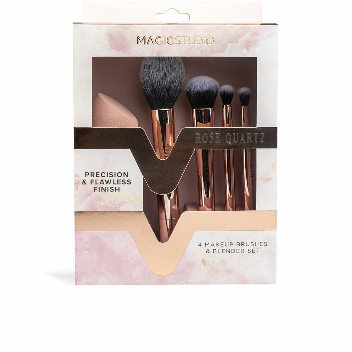 Set de Brochas de Maquillaje Magic Studio BROCHAS 5 Piezas