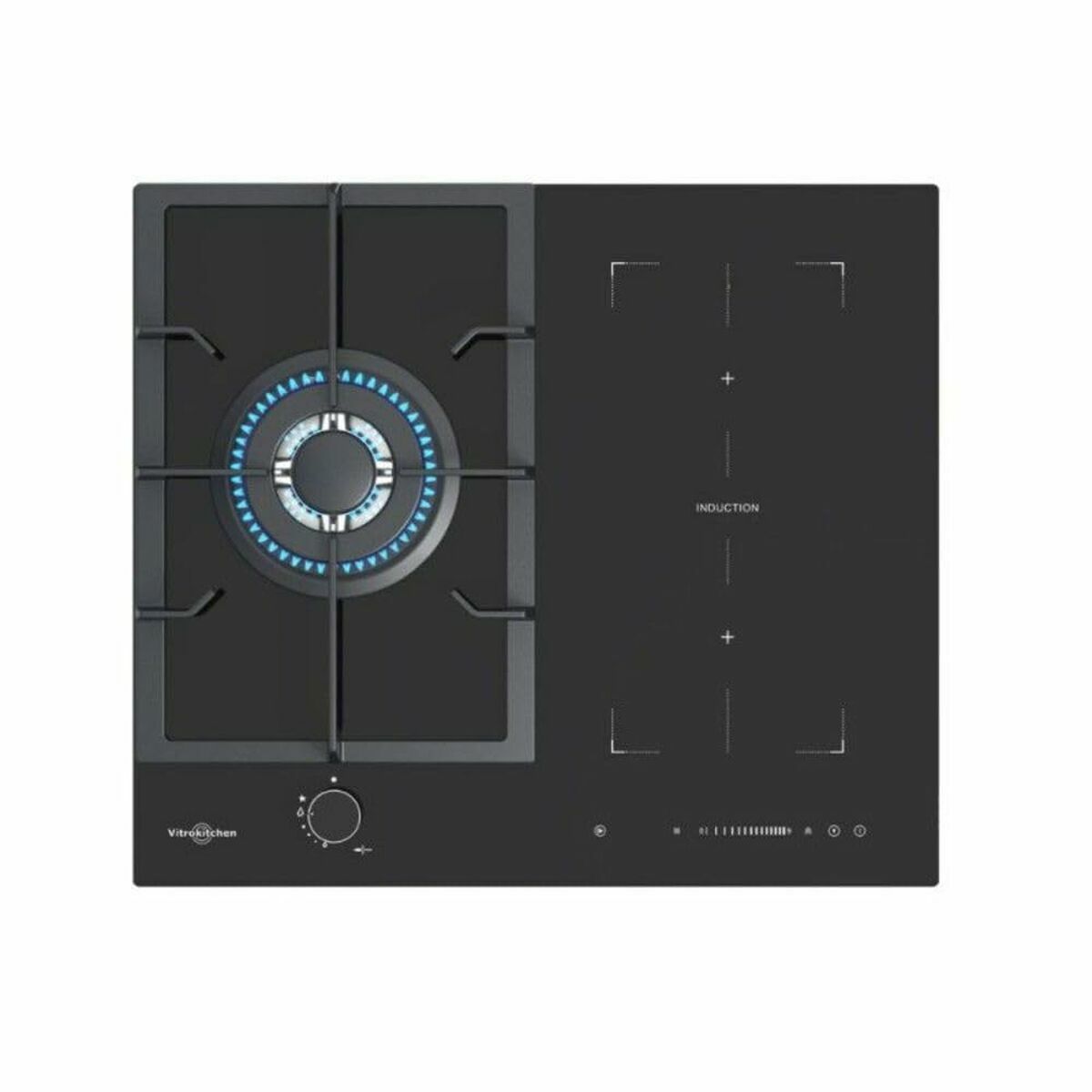 Placa de Inducción Vitrokitchen Negro