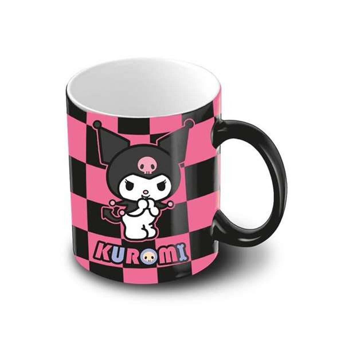 Taza Mug Kuromi Negro