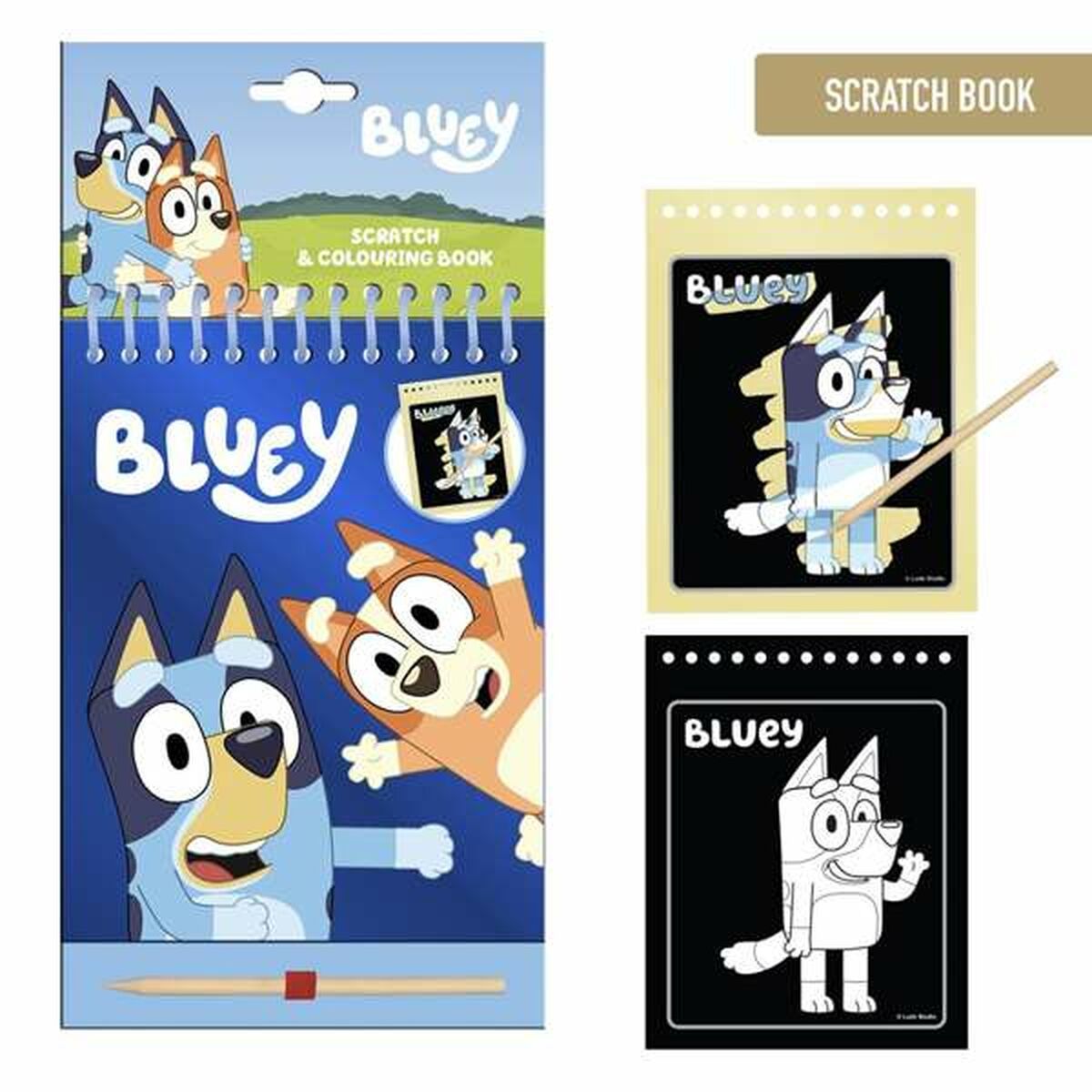 Set de Papelería Bluey Azul