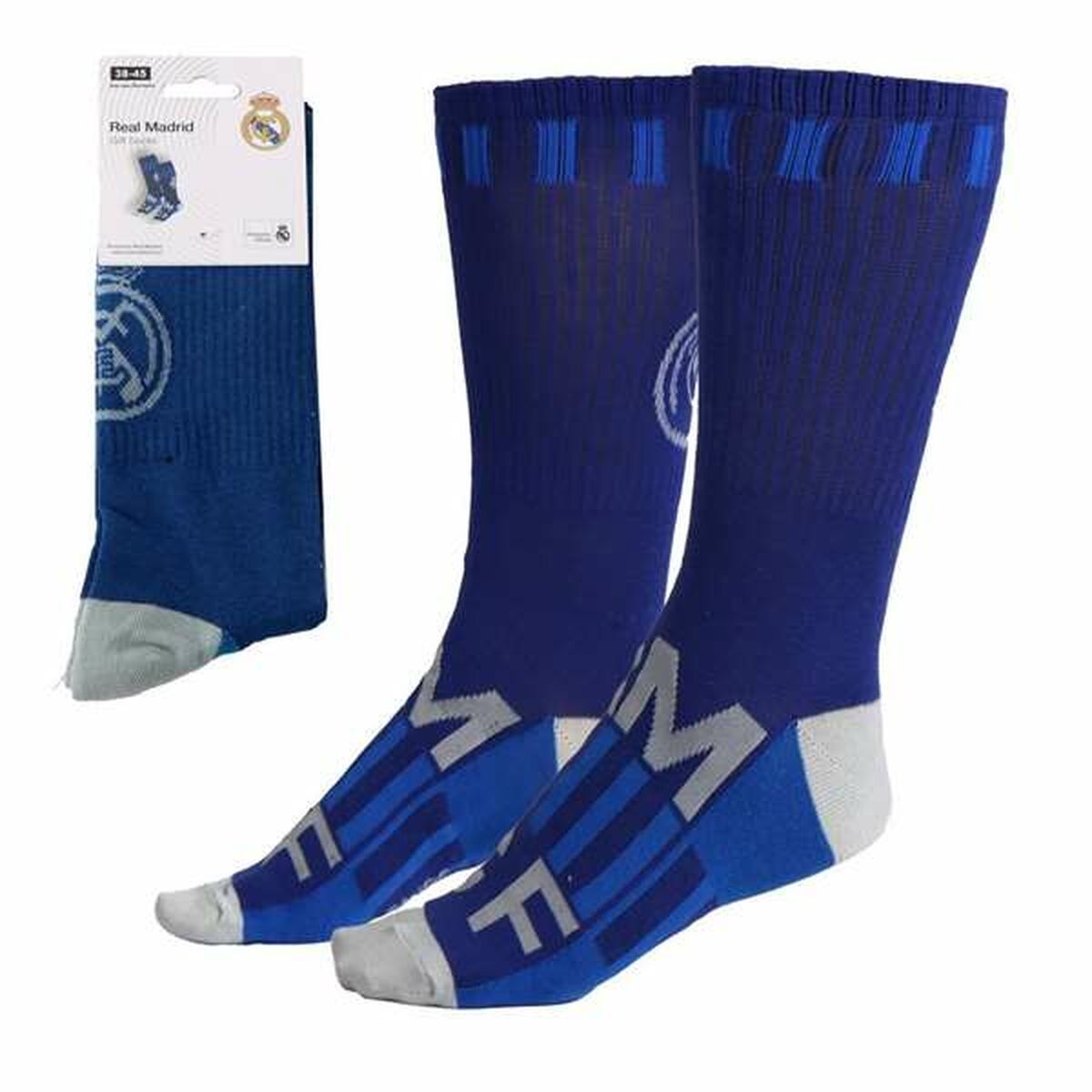Calcetines Real Madrid C.F. Azul 38-45