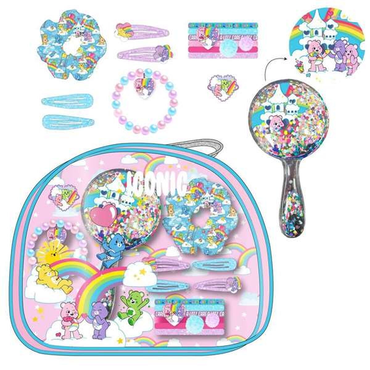 Set de Belleza Care Bears 25 x 20,5 x 5 cm