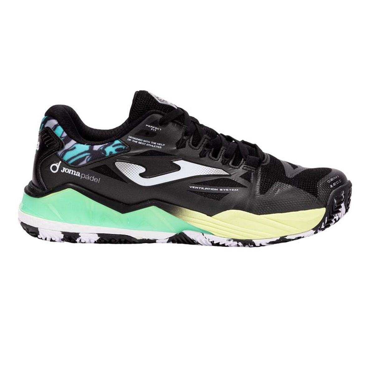 Zapatillas de Padel para Adultos Joma Sport Spin 2501 Negro
