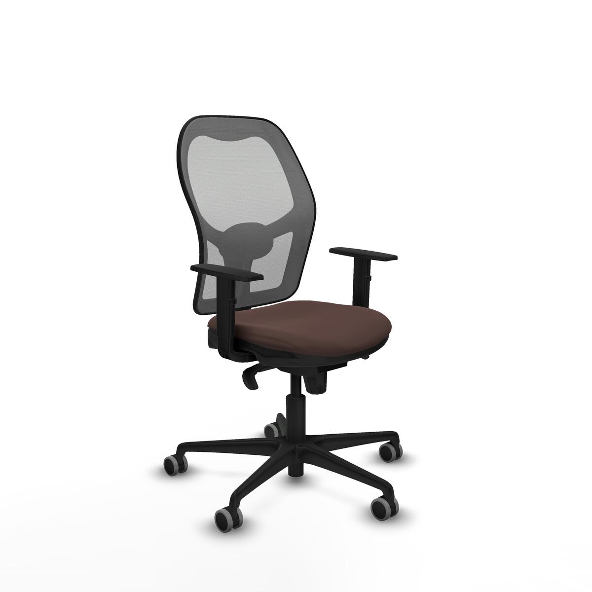 Silla de Oficina Piqueras y Crespo 1D036G0 Gris Marrón oscuro