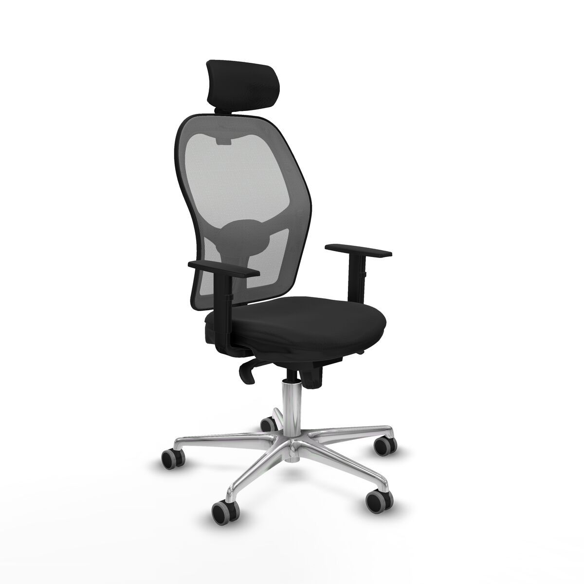 Silla de Oficina Piqueras y Crespo 1D086G2 Negro