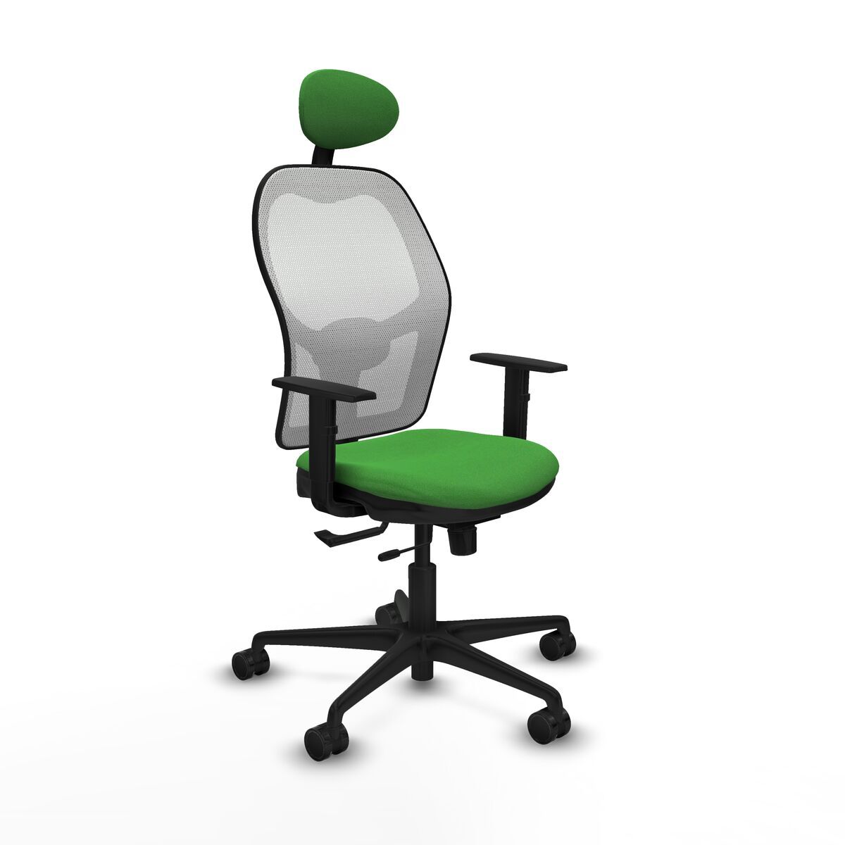 Silla de Oficina con Cabecero Jorquera Piqueras y Crespo 1D036N1 Verde