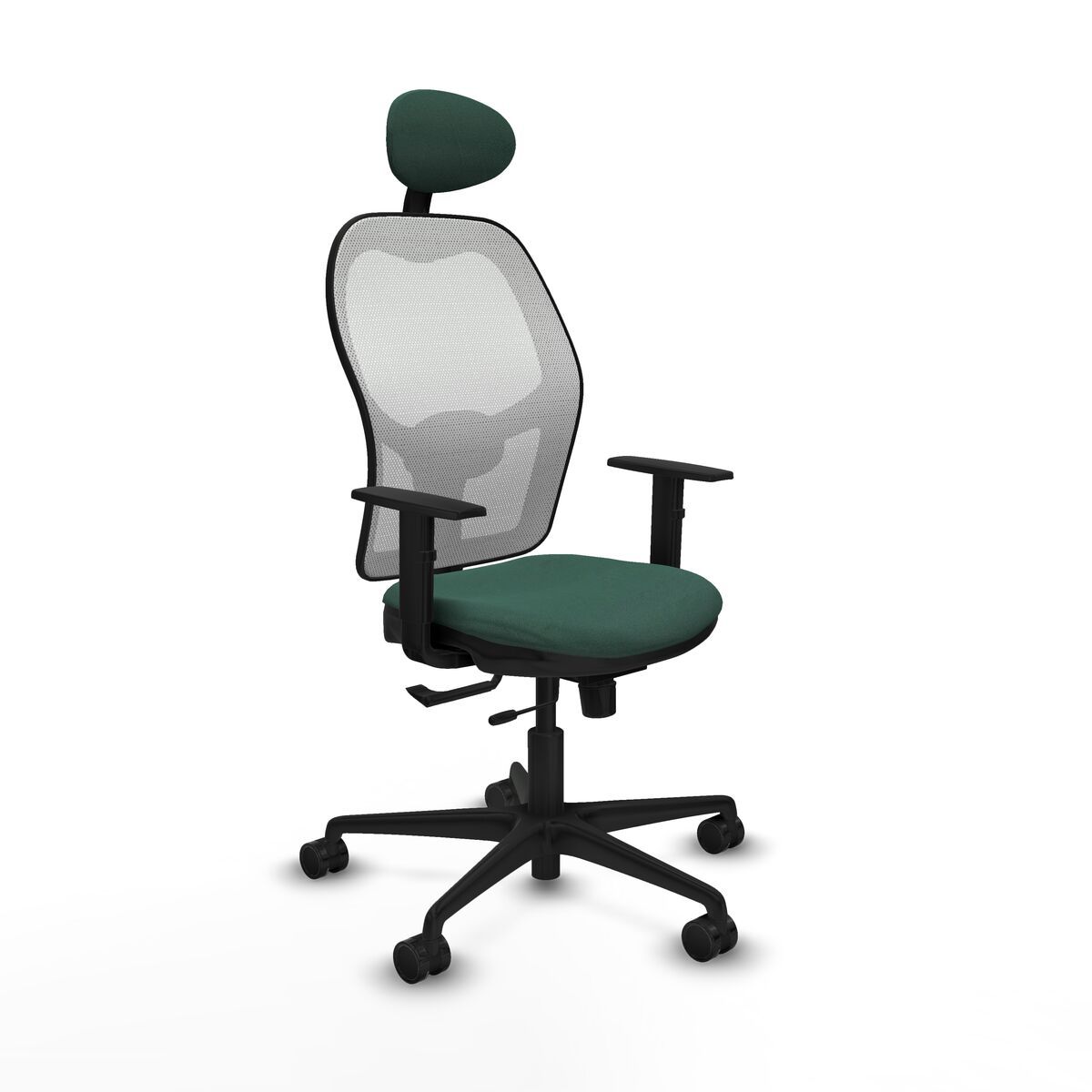 Silla de Oficina con Cabecero Jorquera Piqueras y Crespo 1D036N1 Verde
