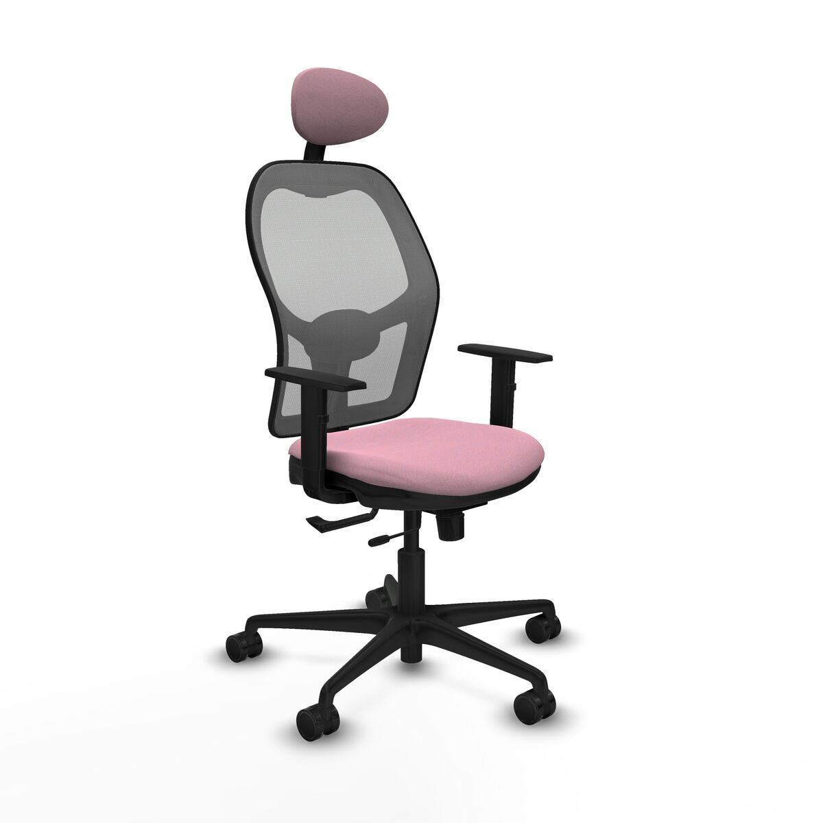 Silla de Oficina con Cabecero Jorquera Piqueras y Crespo 1D036N1 Rosa