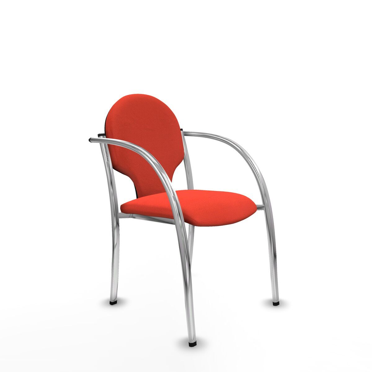 Silla de Recepción Hellín Piqueras y Crespo 220PTCRB305 Naranja Oscuro 2 Unidades