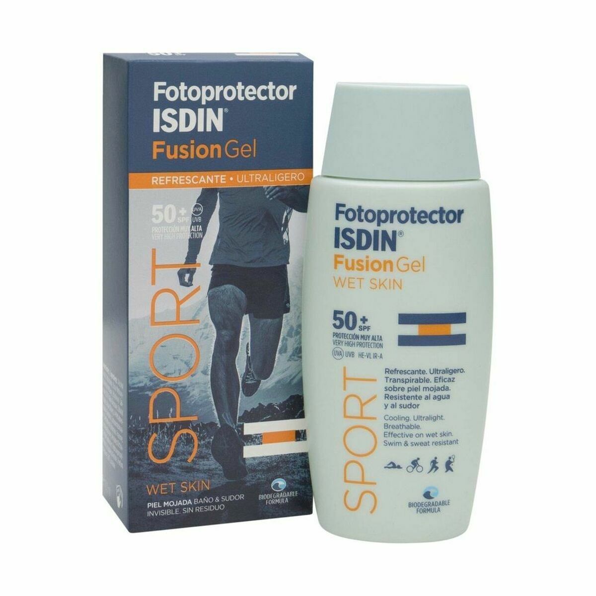 Gel Protector Solar Isdin 690018548 Spf 50+ 100 ml 3 Piezas