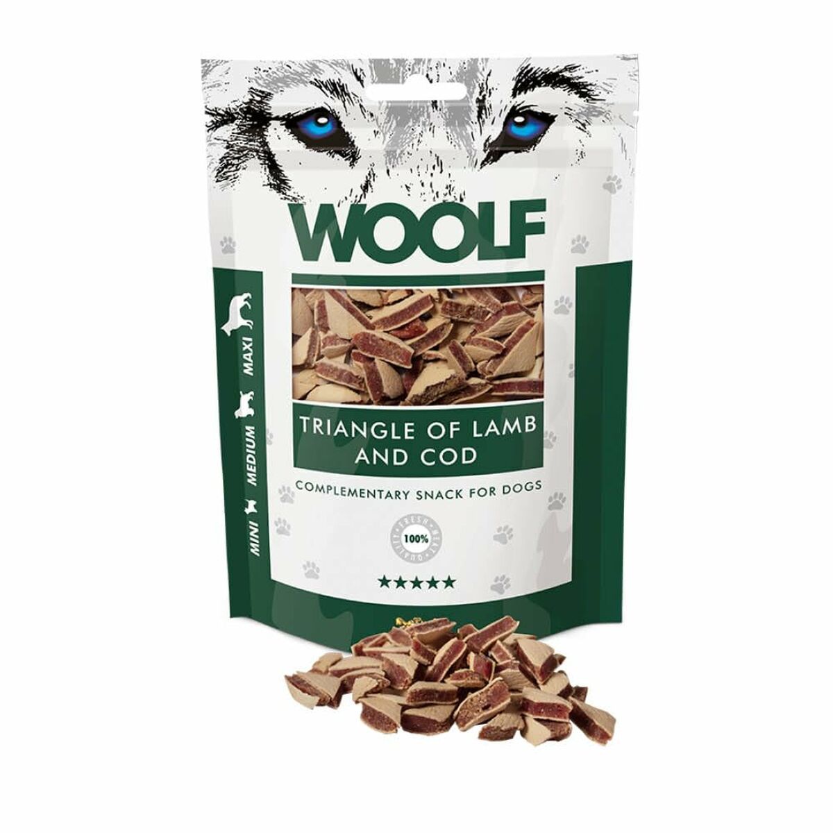 Snack para Perros Woolf Cordero 100 g