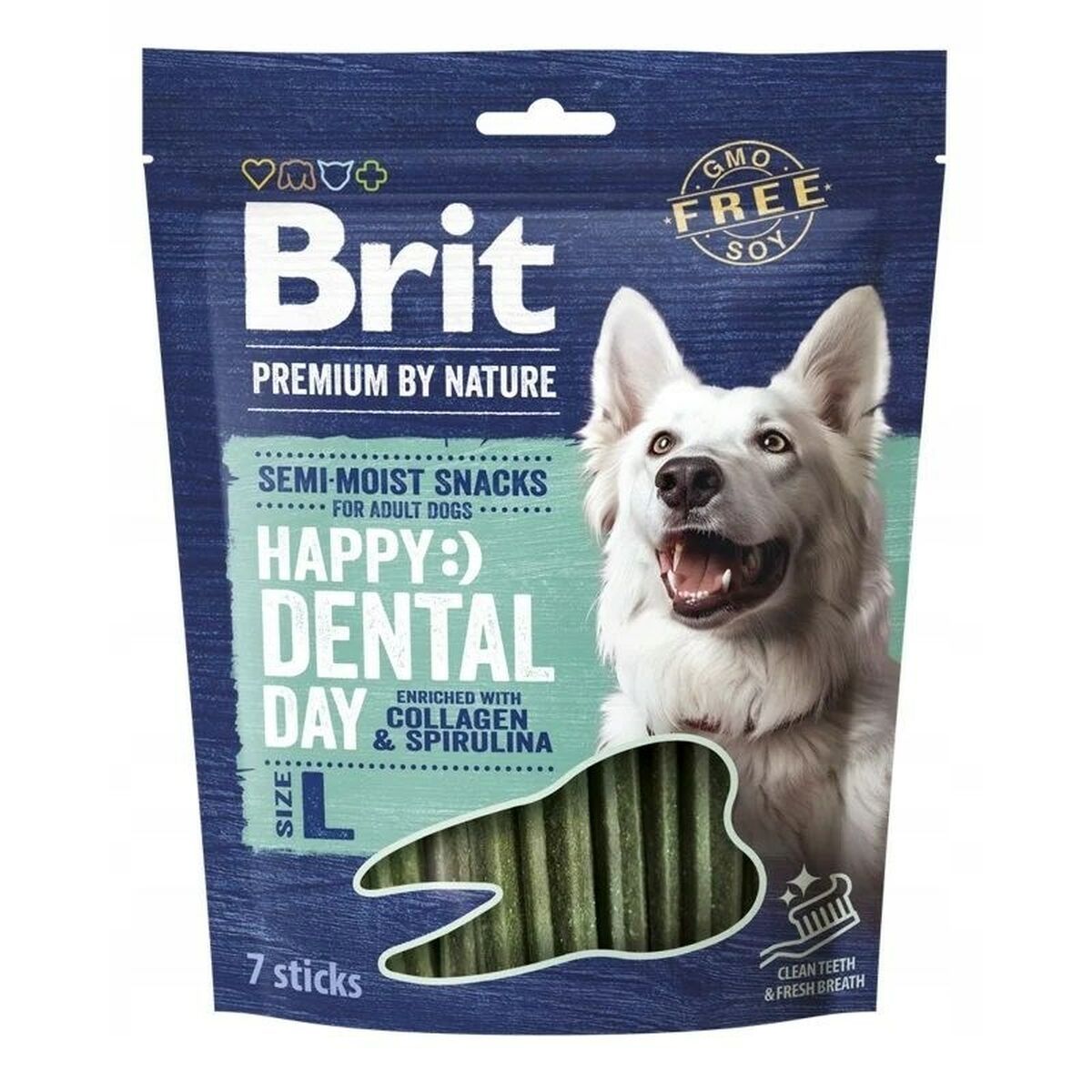Snack para Perros Brit Premium Dog Snack Dental L 250 g